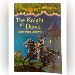The Knight at Dawn Book Cover Children’s Book By Mary Pope Osborne